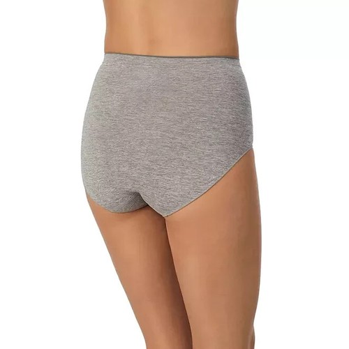 Ellen Tracy Women's 5-Pack Seamless Brief Size XXL Black/Sterling - Picture 3 of 4