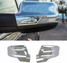 For 2019-2025 Dodge Ram 1500 Chrome Direct Replacement Mirror Caps Covers