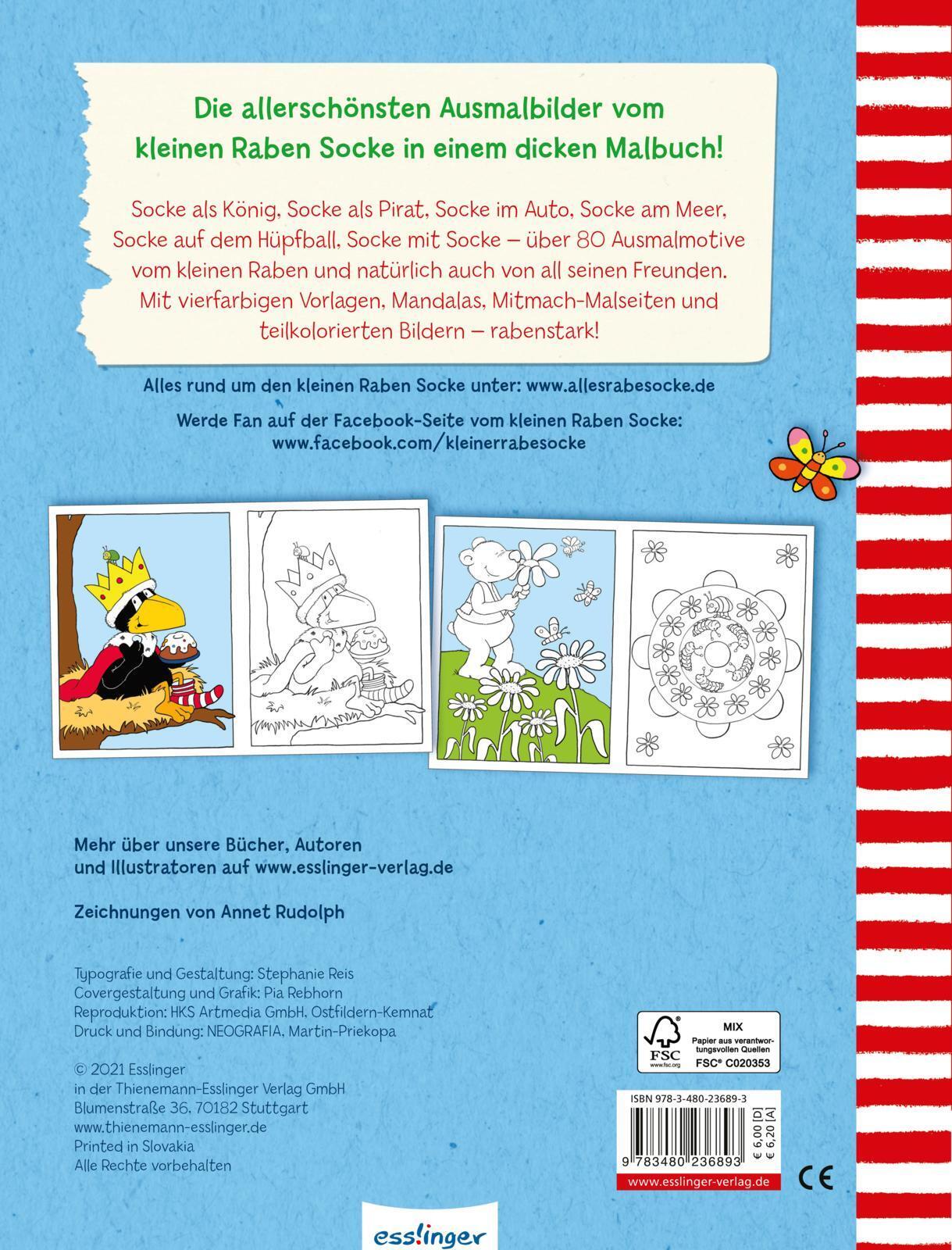 Thumbnail - Annet Rudolph / Der Kleine Rabe Socke: Alles Gemalt Kunterbuntes