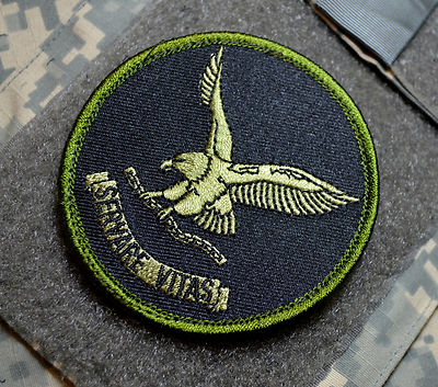 FBI AUTHENTIC SERVARE VITAS ''Save Life'' HOSTAGE RESCUE TEAM HRT vêlkrö OD PATCH