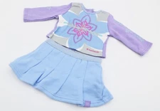 American Girl Truly Me just like you skirt & Shirt set for 18'' doll outfit