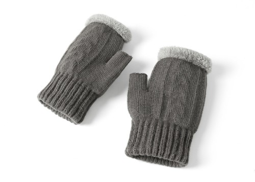 TARRAMARRA® Winter Gloves Fingerless Double-layer Warm Gloves - Picture 36 of 38