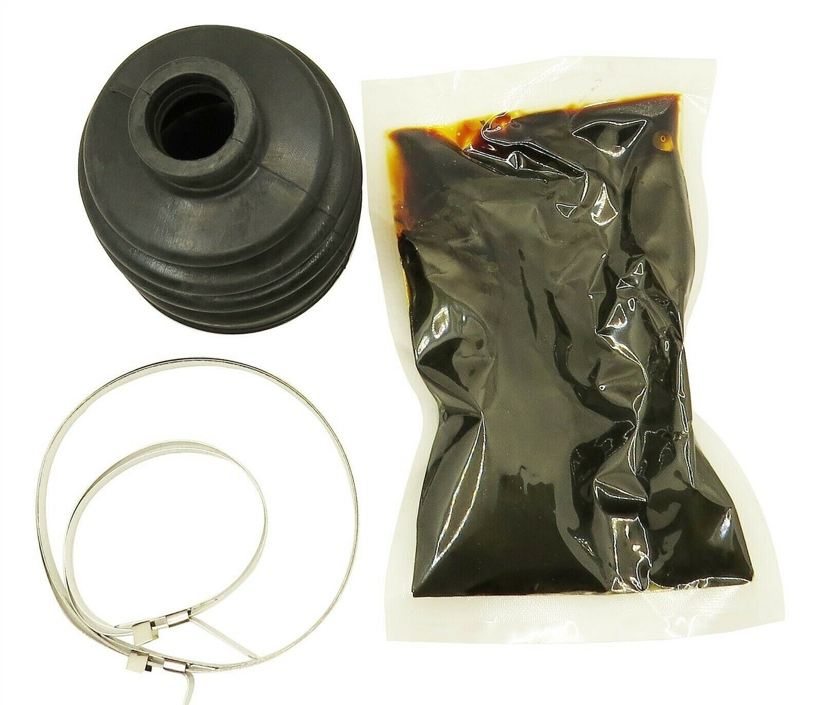 Caltric Front Inner & Outer CV Boot Kit – For Yamaha Big Bear 350 YFM350FW 4WD (1997-1999)
