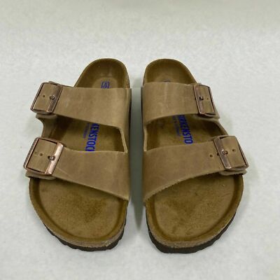 Birkenstock New w/ Box Arizona Tobacco Oiled Leather Soft Footbed N -Select Size