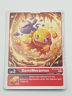 Digimon TCG DemiMeramon NM