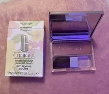 Clinique Blushing Powder Blush - 115 smoldering Plum - Full Size - Brand New