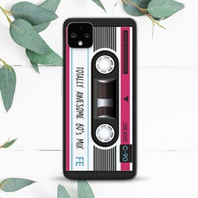 Mixtape Vintage Audio Cassette 80's Case For Google Pixel 2 3 3a 4 4a 5 6 7 8 XL