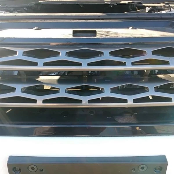 Grille Upper Black Surround Bar Design Gray Fits 14-17 RANGE ROVER SPORT 670609 - Изображение 3 из 4