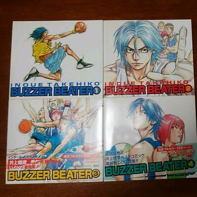 Used BUZZER BEATER Vol.1-4 Comics Complete Set Japan Comic Takehiko ...