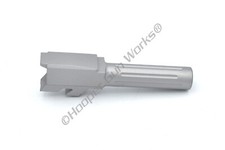 HGW Bromont Match Grade Barrel for Glock 43 9mm Flush Cut Fluted Stainless Steel
