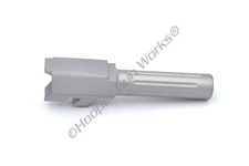 HGW Bromont Match Grade Barrel for Glock 43 9mm Flush Cut Fluted Stainless Steel