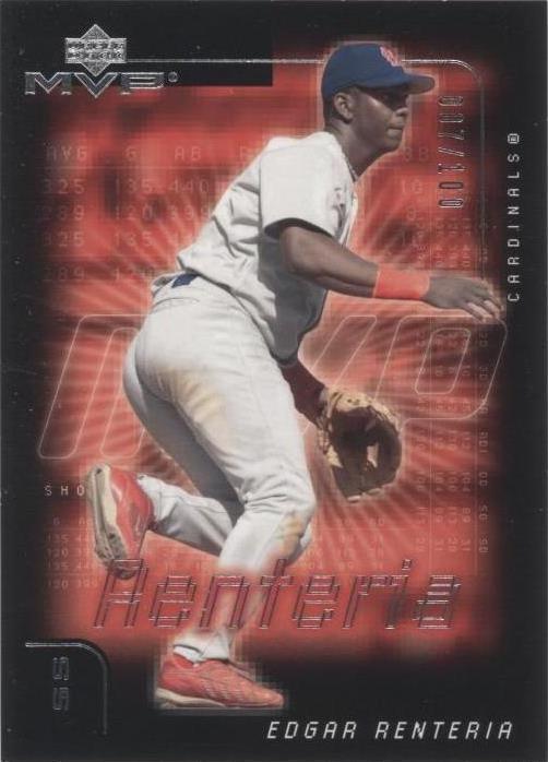 2002 Upper Deck MVP - Edgar Renteria #174 Silver /100 for sale online ...