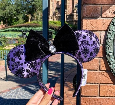 DISNEY HAUNTED MANSION EARS HEADBAND EAR GOTH WALLPAPER  display picture 2