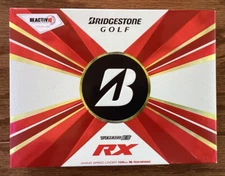 Bridgestone TOUR B RX  White Golf Balls 1 Dozen   NEW