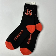 Bengals NFL team socks Black And Orange Crew