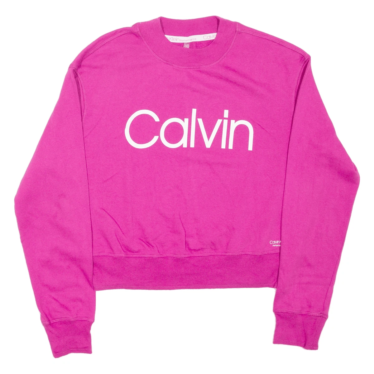 Pink calvin klein jumper womens cheap