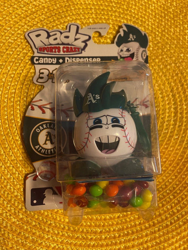 Oakland A's Candy + Dispenser Radz Sports Crazy (N1)