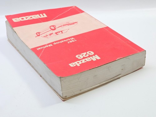 1987 Mazda 626 FACTORY Workshop Manual - 1152-10-86S - Picture 4 of 9