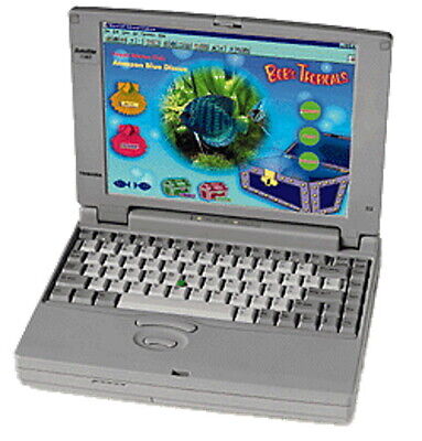 Vintage Toshiba Satellite 115CS P100 8MB 810MB Notebook Vintage Toshiba Satellite 115CS P100 8MB 810MB Notebook