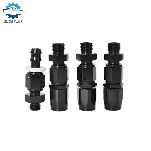 Adjustable Fuel Pressure Regulator Oil Gauge 100PSI AN6 Fitting Universal Black - Picture 8 of 11