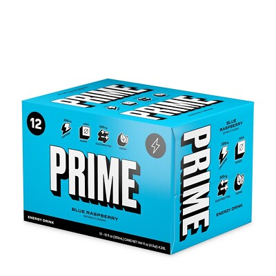 #ad #ad  Prime Hydration Energy Drink Blue Raspberry 12 Pack 10 CALORIES  $55.00