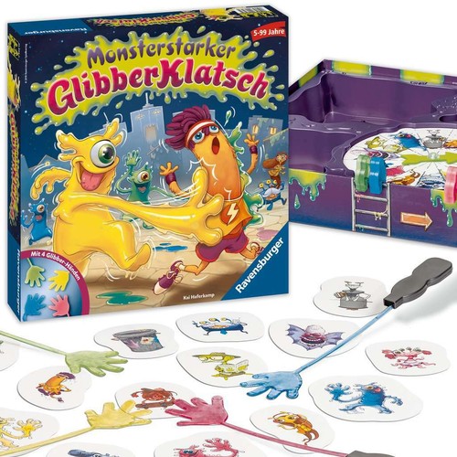 Board Game Children Monster Strong Slime Clap Hand Colorful Hunt Cards - Picture 3 of 10