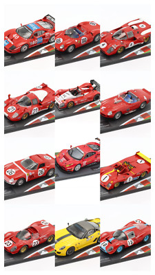 Altaya 1/43 Rennwagen GT Auswahl Ferrari Racing, Mit Box, Metall & Kunststoff