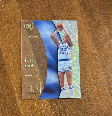 Larry Bird 2012-13 Skybox EX #41 Indiana State Sycamores Boston Celtics HOF