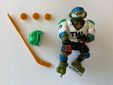 Slap Shot Leo 100% Complete Teenage Mutant Ninja Turtle TMNT 1991 Playmates