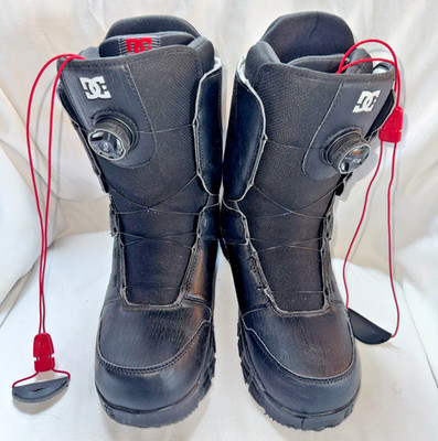 DC Scout 2019 Mens sz 12 Black Snowboarding Boots 150cm Boa