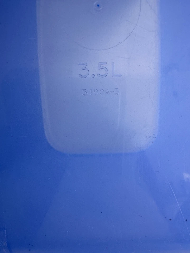 Tupperware  Swing Box 3.5L Storage Container blue - 3490A  Clear Lid - 2791A - Image 4 of 4