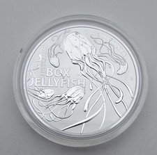 2023 Australia Box Jellyfish 1oz .999 Silver $1 Coin RAM Mintage 25,000