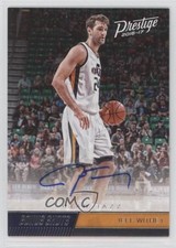 2016-17 Panini Prestige Bonus Shots Signatures Jeff Withey #25 Auto 0c2
