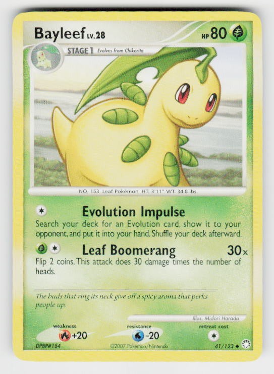 Mysterious Treasures #41/123 Bayleef