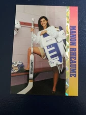 Manon Rheaume Tampa Bay Goalie Ball Street Gold Stripe 1993-1994 Oddball
