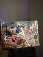 New 2025-26 Topps Bowman Basketball Factory Sealed Value Blaster Box