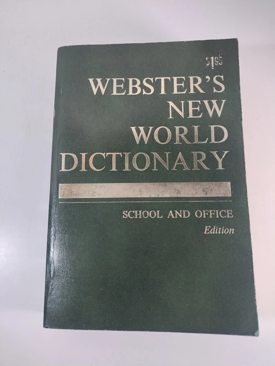 Webster's New World Dictionaries 1950-1999 Publication Year for