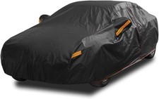 6 Layer Heavy Duty Car Cover Waterproof All Weather Protection with Cotton Liner
