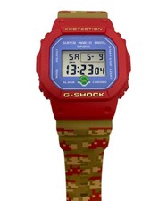 CASIO G-Shock Super Mario DW-5600SMB-4JR Watc...