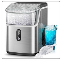 Nugget Ice Makers Countertop, Pebble Ice Maker Machine Ice Machine 35lbs/24H
