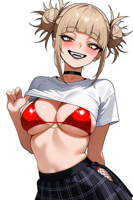 Toga My Hero Academia MHA Waifu Weatherproof Anime Sticker 6'' Car Decal