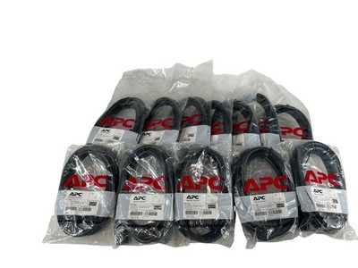 LOT OF 12 APC Power Ext Cord, NEMA IEC320-C20 to IEC320-C19 20A/250V 6ft