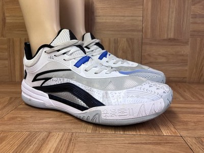 Sz 13 - Anta Kai Team 1s Men's Basketball Shoes 8125B1603-1 White Frost DALLAS