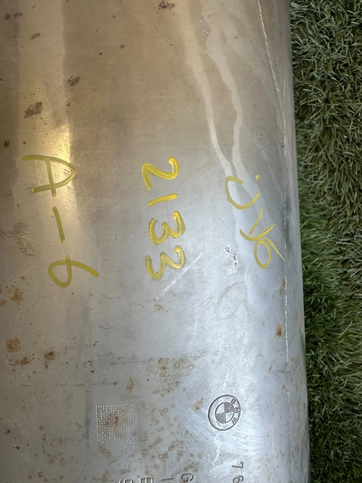 BMW 328D XDRIVE F30 2014 2016 2,0 L L L4 sistema de escape trasero silenciador tubo fabricante de equipos originales 2133 Foto 2 de 4