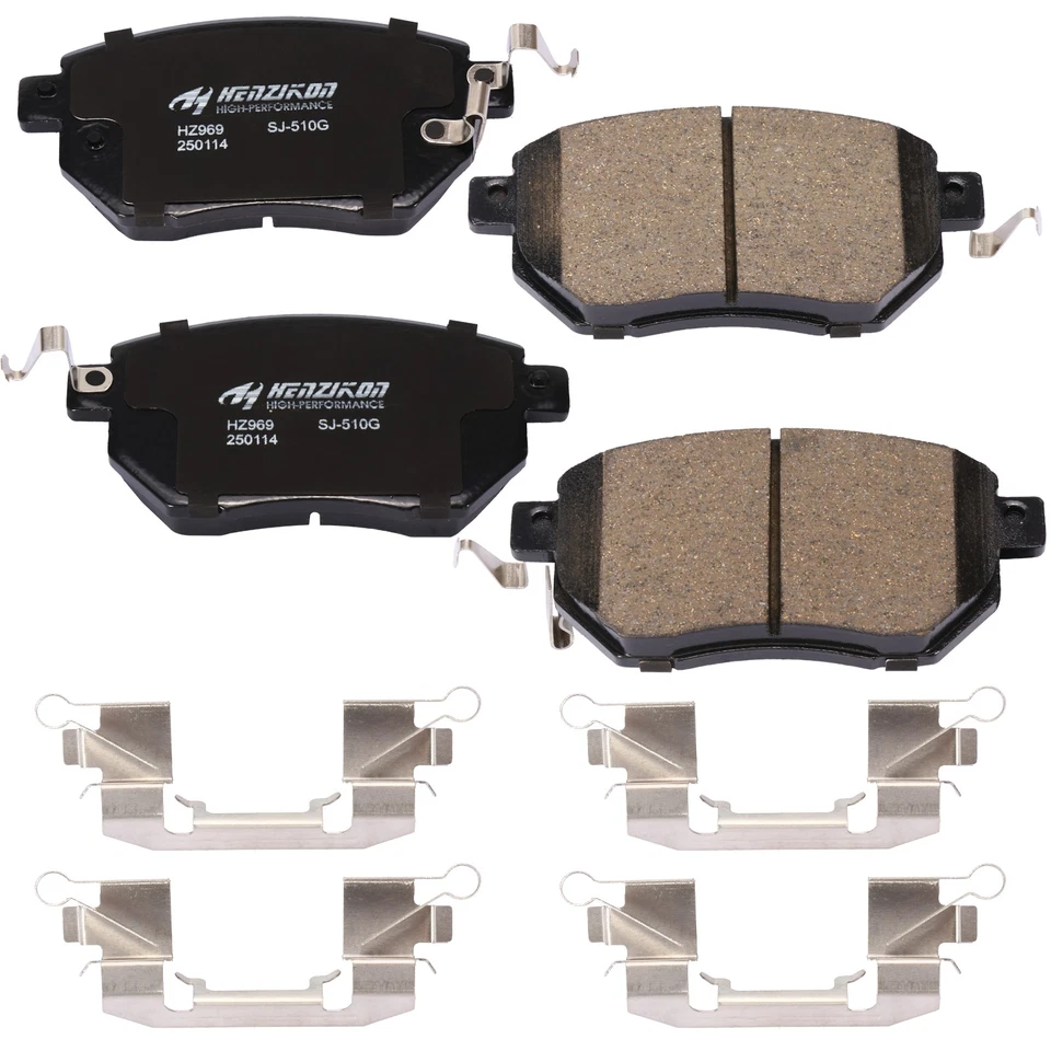 Pastillas de freno delanteras y traseras de cerámica para Nissan Máxima Murano 2004-2008 Foto 4 de 4