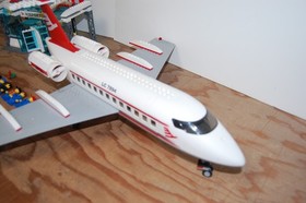 LEGO City Airport 7894 Used Retired incomplete W/ 2 Manuals