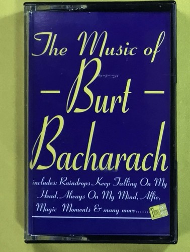 The Music of Burt Bacharach Cassette Tapes Set 2 Volumes Used - Picture 2 of 9