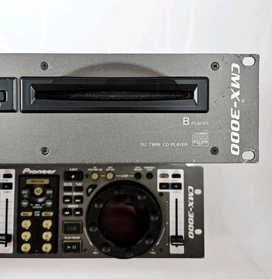 Pioneer CMX-3000 Dual Twin CD Deck Professional DJ CDJ Player