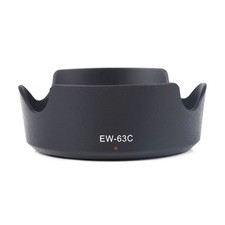 Black ABS Camera EW63C Lens Hood for EF-S 18-55mm f/3.5-5.6 IS for Lens