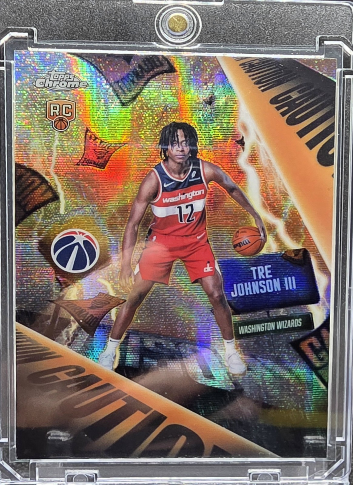 TRE JOHNSON III 2025 Topps Chrome #AD-6 Advisory SSP Rookie RC Case Hit